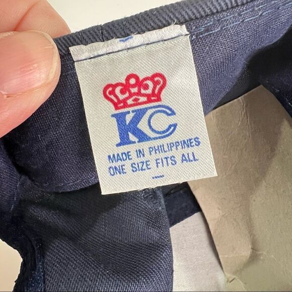 KC Navy Blue Cotton Twill Ball cap SF Bayside OPS - Picture 12 of 12
